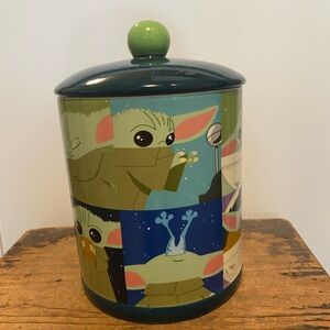 Baby Yoda Cookie Jar